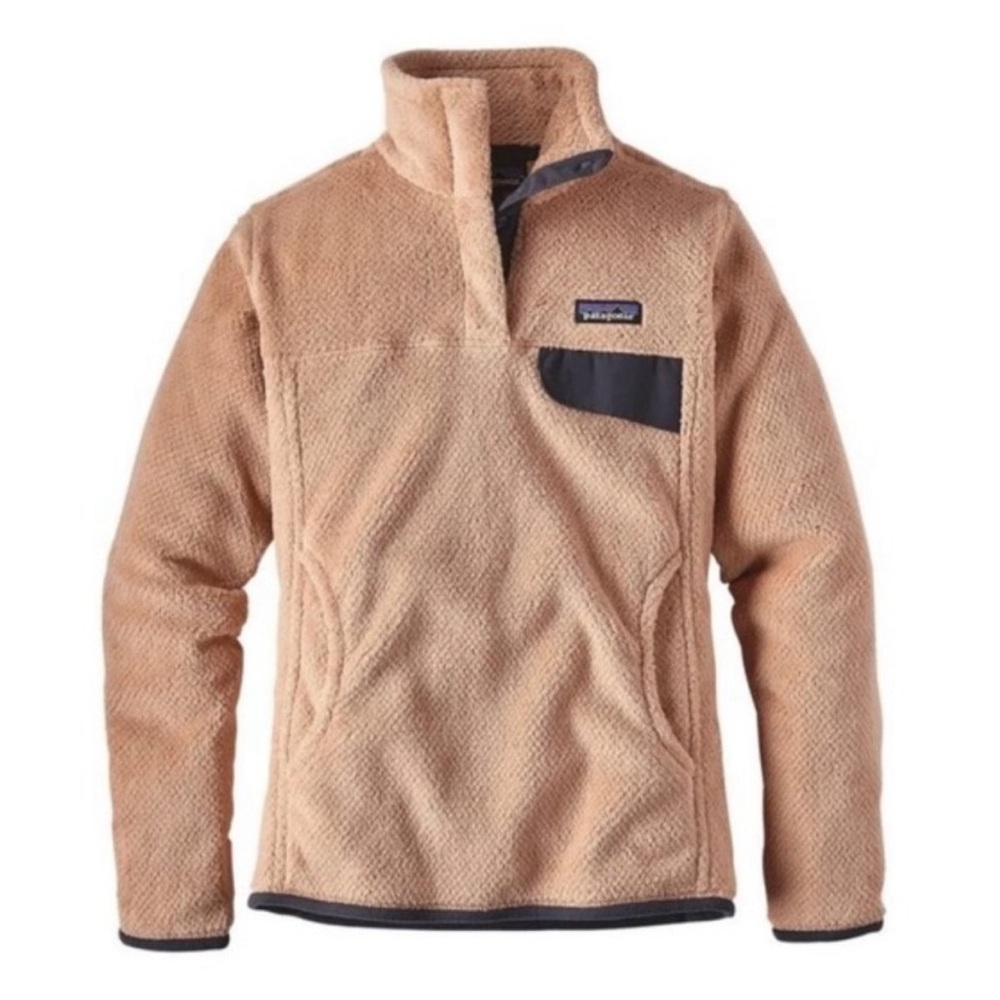 Patagonia Re-Tool Snap-T Pullover Women's Size Small Rosewater Color